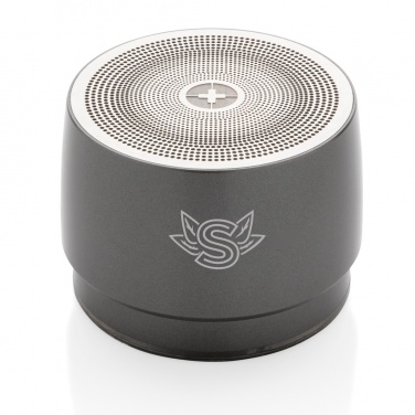 Logotrade promotional merchandise photo of: Swiss peak 5W wireless bass speaker