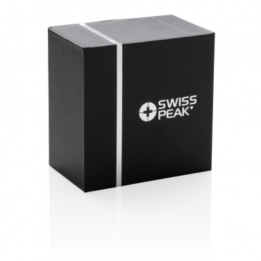 Logo trade corporate gifts image of: Swiss peak 5W wireless bass speaker