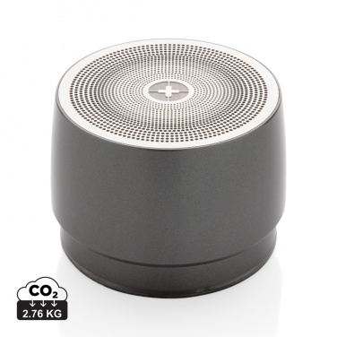 Logo trade advertising products picture of: Swiss peak 5W wireless bass speaker