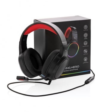 Logo trade promotional giveaway photo of: RGB gaming headset