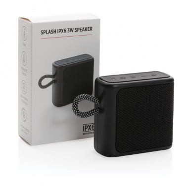 Logotrade advertising products photo of: Splash IPX6 3W speaker