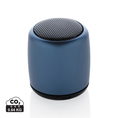 Logo trade promotional products picture of: Mini aluminium wireless speaker