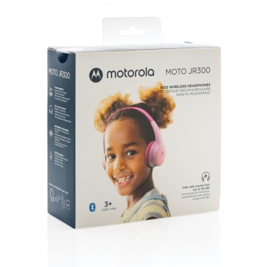 Logo trade advertising products image of: Motorola JR 300 kids wireless safety headphone