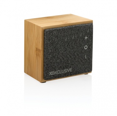 Logotrade advertising product image of: Wynn 5W bamboo wireless speaker