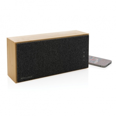 Logotrade corporate gift image of: Wynn 20W bamboo wireless speaker