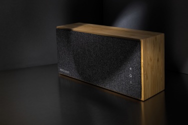 Logotrade business gift image of: Wynn 20W bamboo wireless speaker