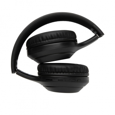 Logo trade business gift photo of: RCS standard recycled plastic headphone