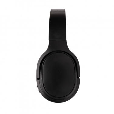 Logo trade promotional giveaway photo of: RCS recycled plastic Elite Foldable wireless headphone