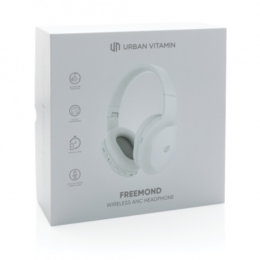 Logotrade business gift image of: Urban Vitamin Freemond wireless ANC headphone