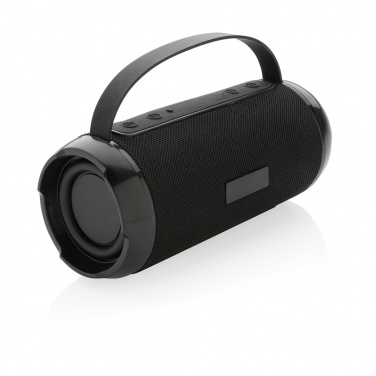 Logotrade promotional merchandise photo of: RCS recycled plastic Soundboom waterproof 6W speaker