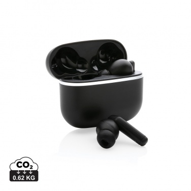 Logotrade corporate gift image of: RCS recycled plastic Swiss Peak TWS earbuds 2.0