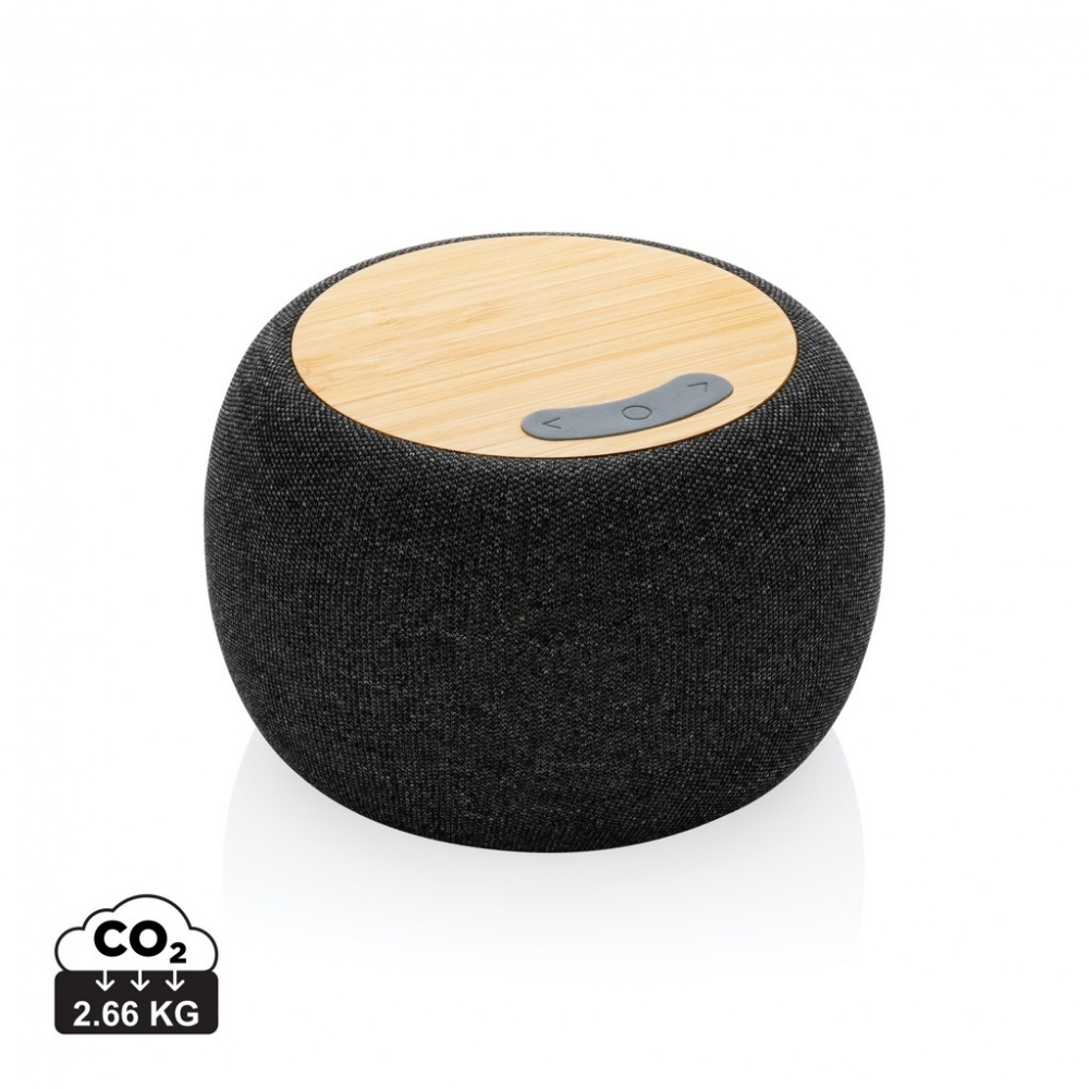 Logotrade corporate gift picture of: RCS Rplastic/PET and bamboo 5W speaker