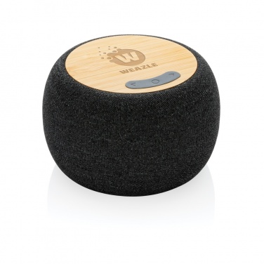 Logotrade promotional merchandise photo of: RCS Rplastic/PET and bamboo 5W speaker