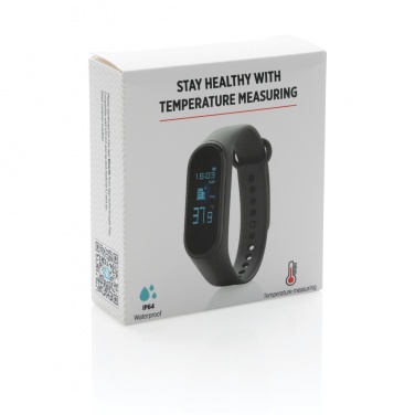 Logo trade promotional products picture of: Stay Healthy Bracelet Thermometer