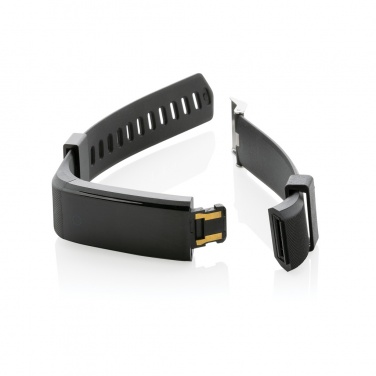 Logo trade promotional gifts image of: RCS recycled TPU Sense Fit with heart rate monitor