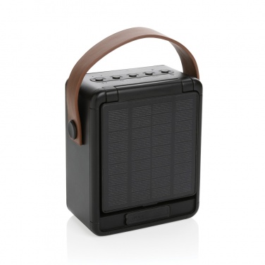 Logotrade promotional product image of: Skywave RCS recycled plastic solar speaker 12W