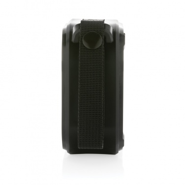 Logotrade promotional gift picture of: 3W RCS recycled plastic wireless sunwave solar speaker