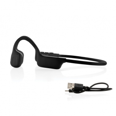 Logo trade promotional items picture of: Urban Vitamin Glendale RCS rplastic air conductive headphone