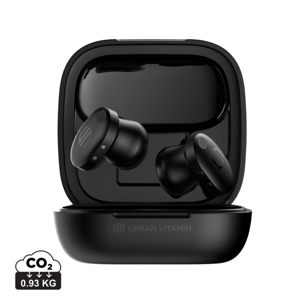 Logo trade promotional gifts picture of: Lakewood RCS recycled and repairable wireless earbuds