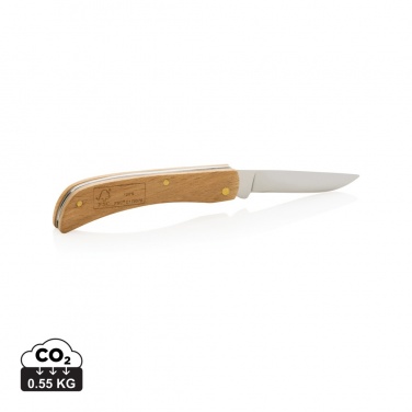 Logo trade advertising products picture of: Wooden knife