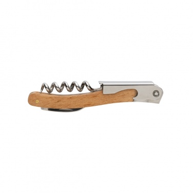 Logotrade promotional item image of: Wooden Corkscrew