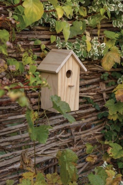 Logo trade advertising products picture of: Wooden birdhouse