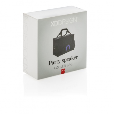 Logo trade promotional merchandise photo of: Party speaker cooler bag