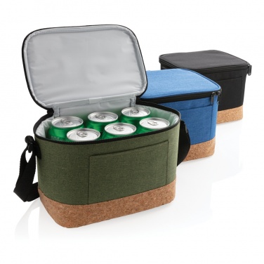 Logotrade promotional giveaways photo of: Two tone cooler bag with cork detail