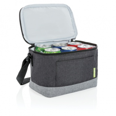 Logo trade promotional items image of: Duo colour RPET cooler bag