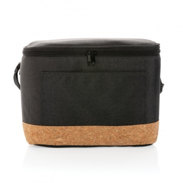 Logo trade business gift photo of: Impact AWARE™ XL RPET two tone cooler bag with cork detail