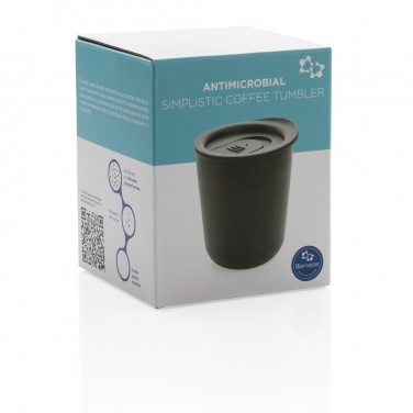 Logotrade promotional giveaway picture of: Simplistic antimicrobial coffee tumbler