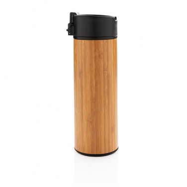 Logotrade corporate gift picture of: Bogota vacuum bamboo coffee mug