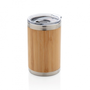 Logo trade promotional item photo of: Bamboo coffee to go tumbler