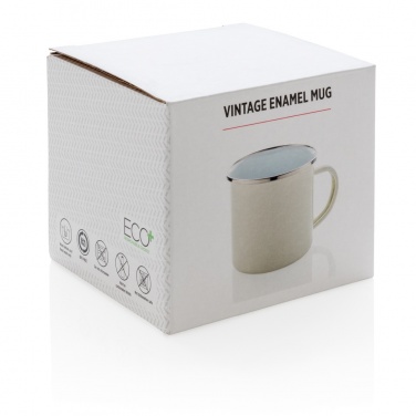 Logo trade promotional product photo of: Vintage enamel mug