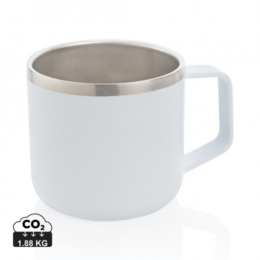 Logo trade promotional giveaway photo of: Stainless steel camp mug