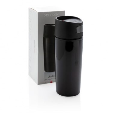 Logo trade promotional gifts image of: Auto leak proof tumbler