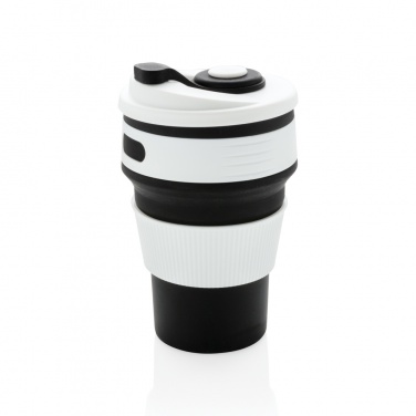 Logo trade corporate gift photo of: Foldable silicone cup