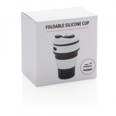 Logotrade promotional product picture of: Foldable silicone cup