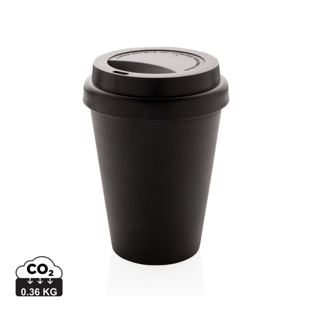 Logotrade advertising products photo of: Reusable double wall coffee cup 300ml