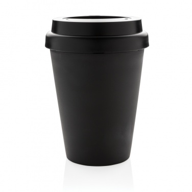 Logo trade promotional products picture of: Reusable double wall coffee cup 300ml