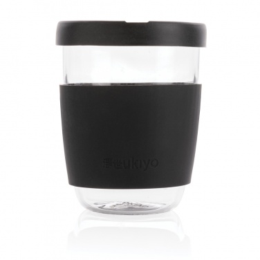 Logotrade promotional merchandise photo of: Ukiyo borosilicate glass with silicone lid and sleeve