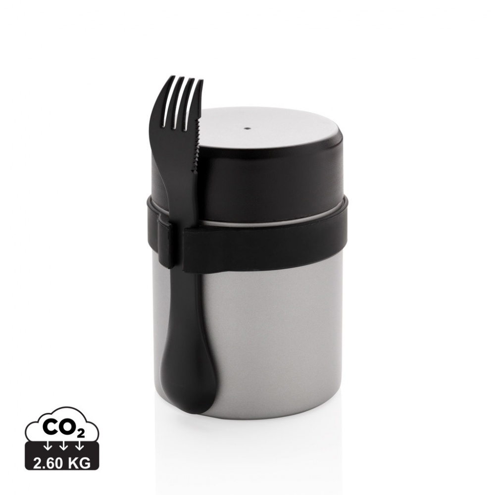 Logo trade promotional products picture of: Bogota food flask with ceramic coating