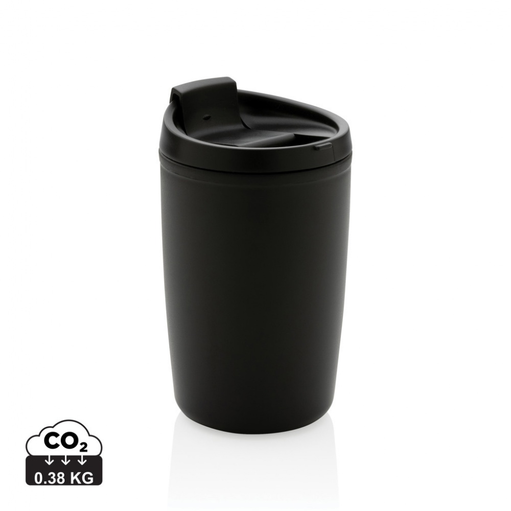 Logo trade corporate gifts picture of: GRS Recycled PP tumbler with flip lid