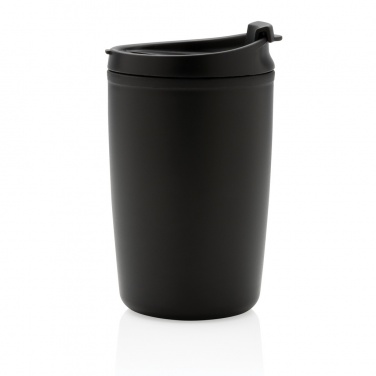 Logo trade promotional products image of: GRS Recycled PP tumbler with flip lid