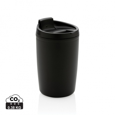 Logo trade promotional items picture of: GRS Recycled PP tumbler with flip lid