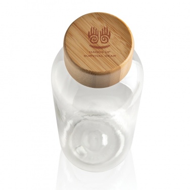 Logotrade promotional merchandise photo of: RCS RPET bottle with bamboo lid