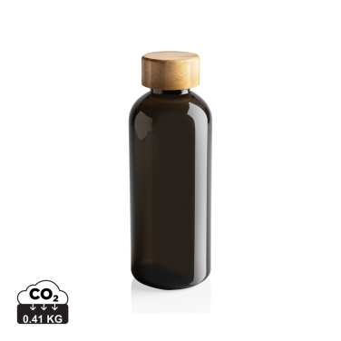 Logo trade advertising product photo of: RCS RPET bottle with bamboo lid