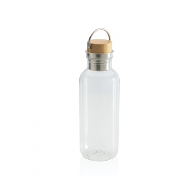 Logotrade promotional gift picture of: RCS RPET bottle with bamboo lid and handle