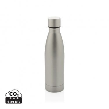 Logo trade promotional gifts picture of: RCS Recycled stainless steel solid vacuum bottle