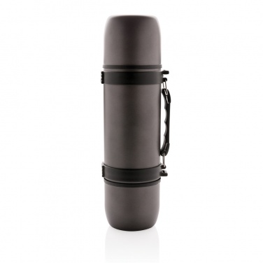 Logo trade promotional item photo of: Vacuum flask with 2 cups